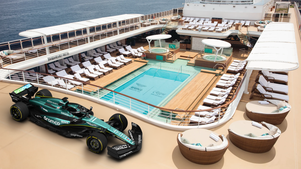 Regent Seven Seas Cruises and Aston Martin Aramco Formula One Team unveil new & exclusive Spotlight Voyage