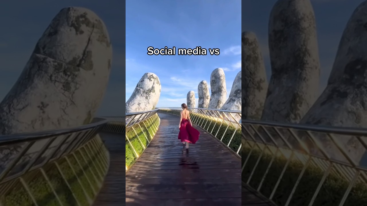 SOCIAL MEDIA VS. REALITY (stunning) pt.6 #shorts #journey #socialmediavsreality