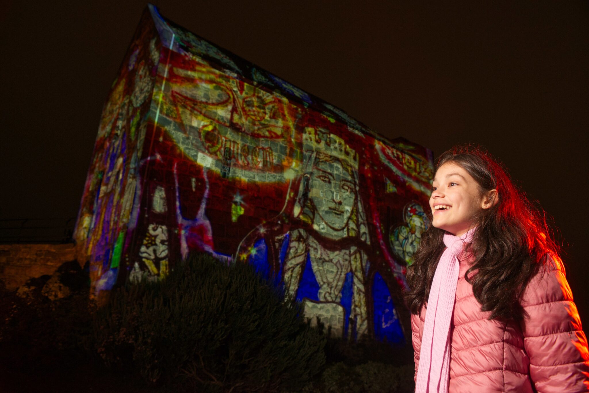 Edinburgh Castle celebrates 900th anniversary with the Castle of Light