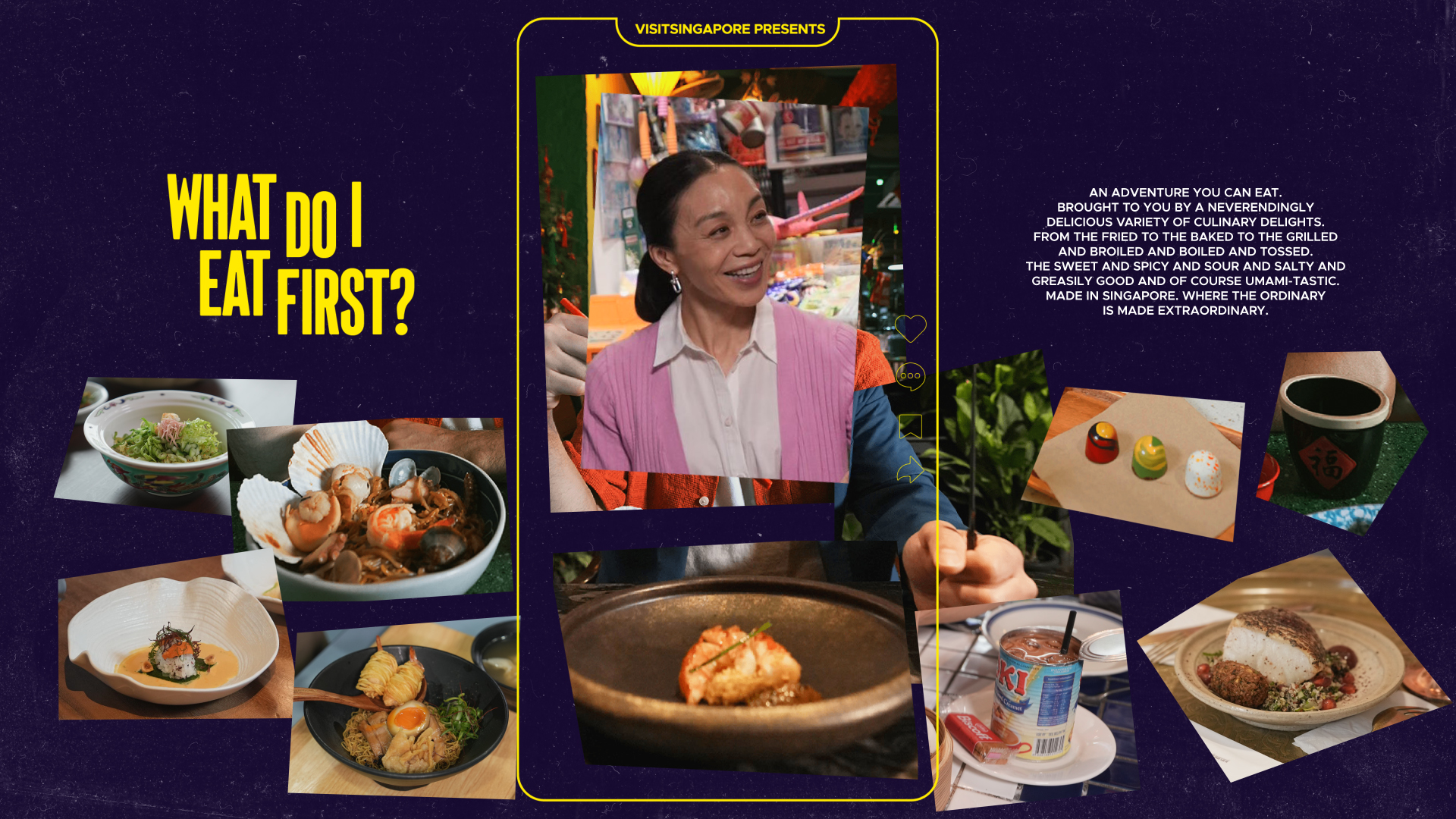 Singapore Tourism Board’s new campaign casts the spotlight on the country as a culinary destination