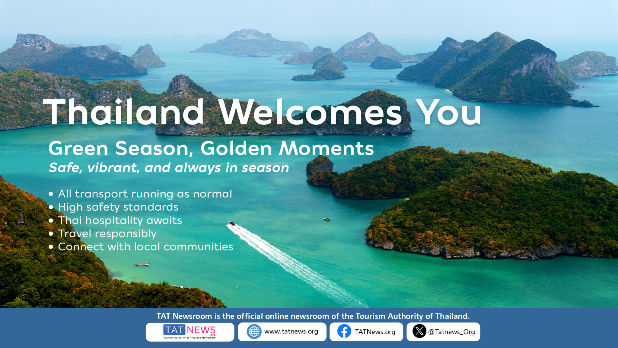 Thailand positions itself as a safe destination for global travellers